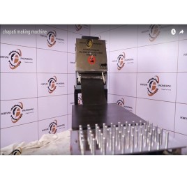Stainless Steel 304 Semi Automatic Thepla Making Machine, Capacity: 800 Thepla/hour