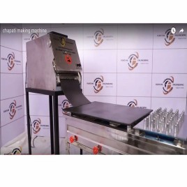 Stainless Steel 304 Semi Automatic Thepla Making Machine, Capacity: 800 Thepla/hour
