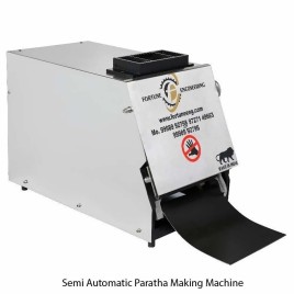 Stainless Steel 304 Semi Automatic Paratha Making Machine, Capacity: 800 Paratha/Hour