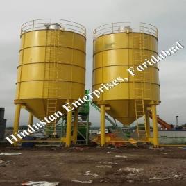 Stainless Steel 316 Cement Storage Silo Tanks, Capacity: 500 L