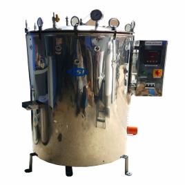 Stainless Steel 35-213 Litre Vertical Automatic Autoclave, 2 KW
