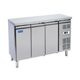 Stainless Steel 5 Star Under Counter Freezer, Metal Door, Double Door