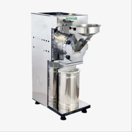 Stainless Steel 7.5HP Two in One SS Grinder Machine, Production Capacity: More than 700 m/min, Capacity(kg/hr): 50 kg/hr