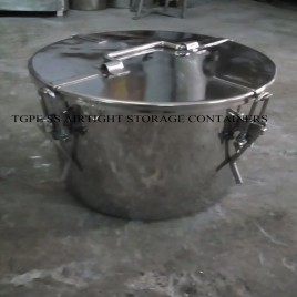 Stainless steel Airtight containers for pharma