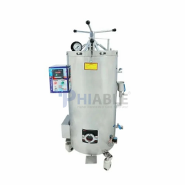 Stainless Steel Autoclave Vertical Radial Locking, Capacity: 22 Litre