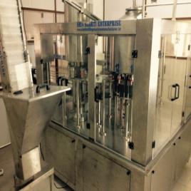 Stainless Steel Automatic Rotary Bottle Filling Machines