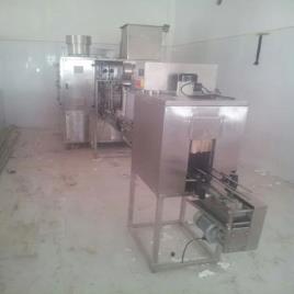 Stainless Steel Automatic Turnkey Water Bottling Plant, Rinsing and Sealing Machine, BIS