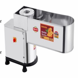 Stainless Steel Banana Chips Machine, For Commercial, Capacity: 500 kg/hr