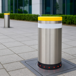 Stainless Steel Bollard, Automatic Rising Bollards