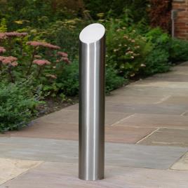 Stainless Steel Bollard, Height: 0.8 m