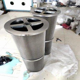 Stainless Steel Bucket Oil Filter, Capacity: 10 inch