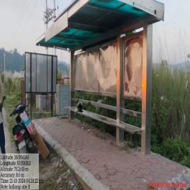 Stainless Steel Bus Shelter