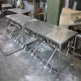 Stainless Steel Canteen Table