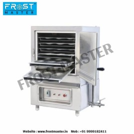 Stainless Steel Commercial Food Warmer FROST MASTER ELECTRIC IDLI STEAMER, Capacity: 54 Pcs