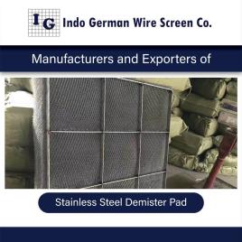 Stainless Steel Demister Pad, For Liquid Filter, For Industrial