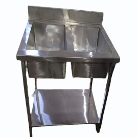 Stainless Steel Double Bowl Sink