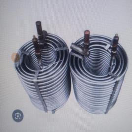 Stainless Steel Double Pipe Helical Coil Heat Exchanger, For Food Processing Industry, Compact
