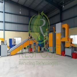 Stainless Steel E Waste Recycling Plant, Automation Grade: Semi Automatic