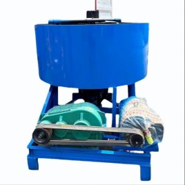 Stainless Steel Electric Roller Pan Mixture, For Construction, 45 meter cubes/hr