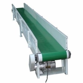 Stainless Steel Electric Skid Belt Conveyor, For Packaging