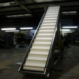 Stainless Steel Food Carrying Elevator Conveyor, Capacity: 1-50 kg per feet