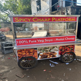Stainless Steel Food Cart