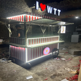 Stainless Steel Food Cart