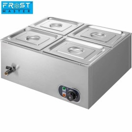 Stainless Steel Frost Master 4 Pan Warmer, For Commercial
