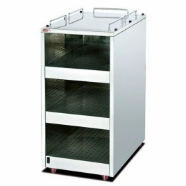 Stainless Steel FROST MASTER CUP WARMER CART, For Commercial