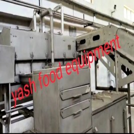Stainless Steel Frozen French Fries Making Machine, For Industrial, Capacity: 100 kg/hr