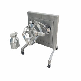 Stainless Steel Manual 3D Tumbler Mixer Machine, Capacity: Lab Scale Model