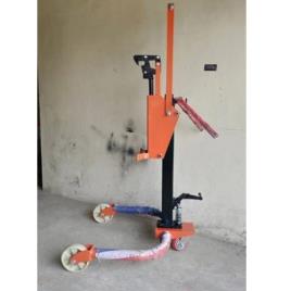 Stainless Steel Manual Hydraulic Drum Lifter and Movers, 0-250 mm, Model Name/Number: HMT-035