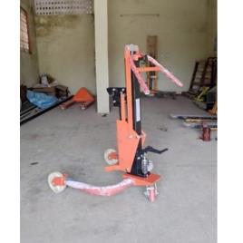 Stainless Steel Manual Hydraulic Drum Lifter and Movers, 0-250 mm, Model Name/Number: HMT-035