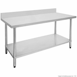 Stainless Steel MATTE FINISH FROST MASTER SS WORKING TABLE, For Hotel