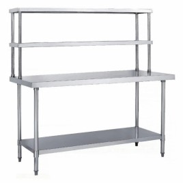 Stainless Steel MATTE FINISH FROST MASTER SS WORKING TABLE, For Hotel