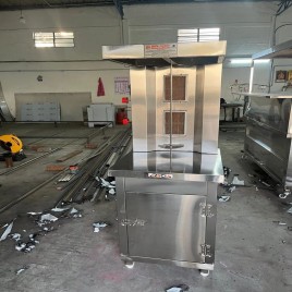Stainless Steel Meat Holding Capacity: 40 Kg Articia Chicken Shawarma Machine, For Restaurant