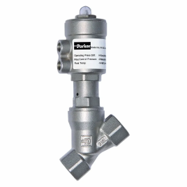 Stainless Steel Medium Pressure Parker PA10C1G3R032S Angle Valve, For Water