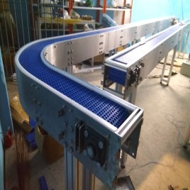 Stainless Steel Modular Belt Conveyor