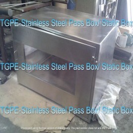 Stainless Steel Pharmaceutical Use Clean Room Pass Box, For Pharmaceutical Industry, Size: Standard