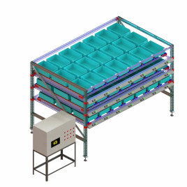 Stainless Steel Pick To Light Conveyor System