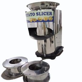 Stainless Steel Potato Chips Making Machine, Capacity(Kg/Hr): 200