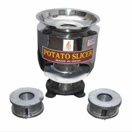 Stainless Steel Potato Chips Machine, Capacity(Kg/Hr): 100