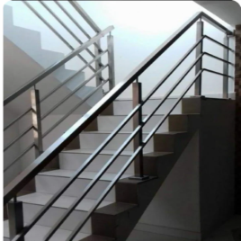 Stainless Steel Railings, Mounting Type: Floor