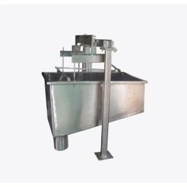 Stainless Steel Rectangle Milk Weighing Bowl