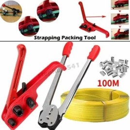 Stainless Steel Red PP Strapping Manual Hand Tools, Packaging Type: Box