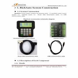 Stainless Steel RichAuto A11 Dsp Controller for CNC router