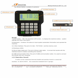 Stainless Steel RichAuto A11 Dsp Controller for CNC router