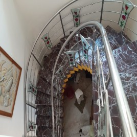 Stainless Steel Round Staircase Hand Railing