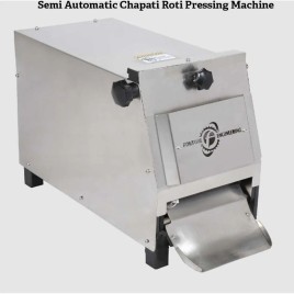 Stainless Steel Semi Automatic Chapati Roti Pressing Machine, 1000 per Hour