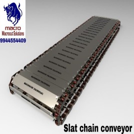 Stainless Steel Slat Chain Conveyors